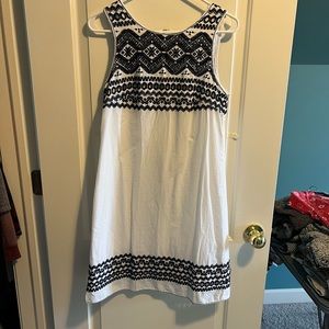 Max Studio Embroidered Dress